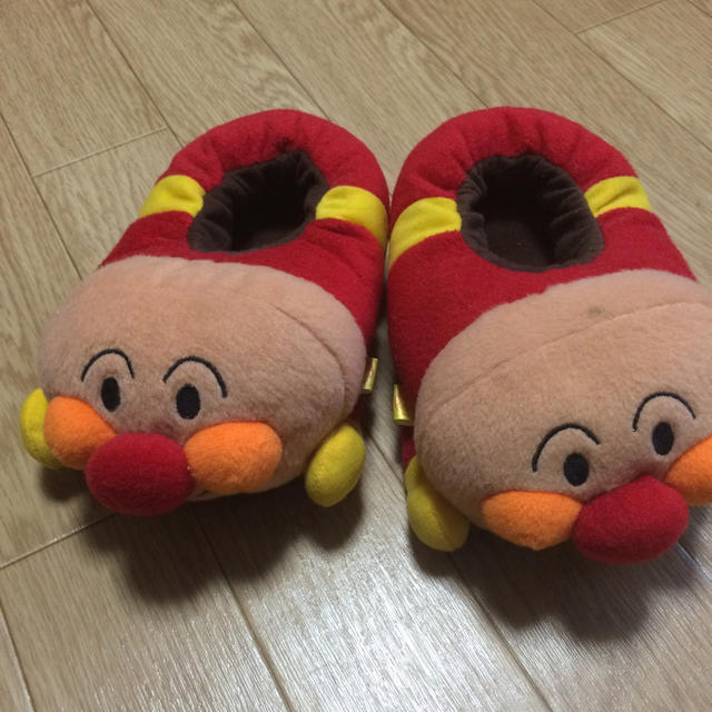 アンパンマン ルームシューズ キッズ/ベビー/マタニティのキッズ靴/シューズ(15cm~)(その他)の商品写真