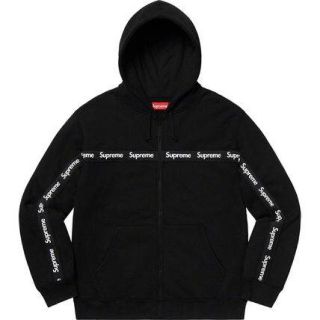 シュプリーム(Supreme)のシュプリーム  Supreme 2019aw text stripe パーカー　(パーカー)