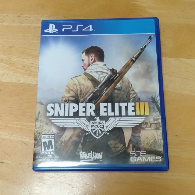 PlayStation4(プレイステーション4)のSNIPER ELITE Ⅲ エンタメ/ホビーのゲームソフト/ゲーム機本体(家庭用ゲームソフト)の商品写真