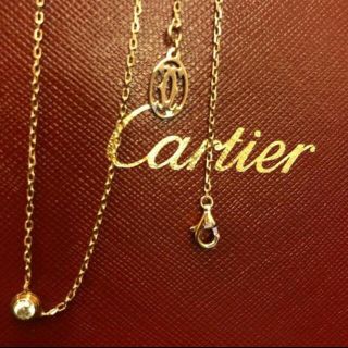 カルティエ(Cartier)のcartier ディアマン レジェ ピンクゴールド SM(ネックレス)