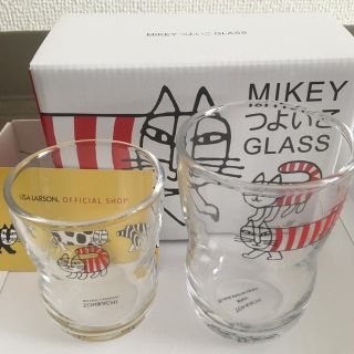 リサラーソン(Lisa Larson)のMIKEY つよいこ GLASS(グラス/カップ)