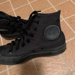 コンバース(CONVERSE)のconverse ハイカット黒　スニーカー(スニーカー)