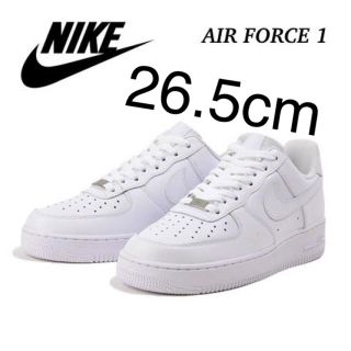 ナイキ(NIKE)のNIKE AIR FORCE 1 '07 WHITE/WHITE 26.5(スニーカー)