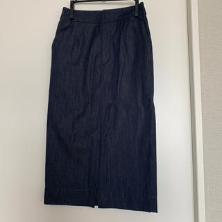 ルシェルブルー(LE CIEL BLEU)のルッシェルブルーデニムタイトスカート(ひざ丈スカート)