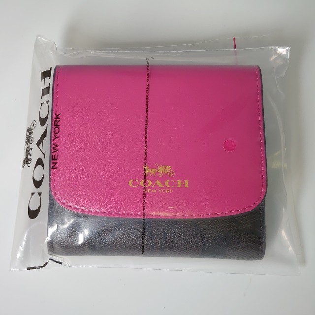 【最安値】コーチ COACH 二つ折り財布 F53837 レディース ピンク