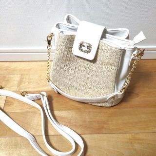 オーバータッシェ(Ober Tashe)のOberTasheビジュ付2wayBag(ショルダーバッグ)