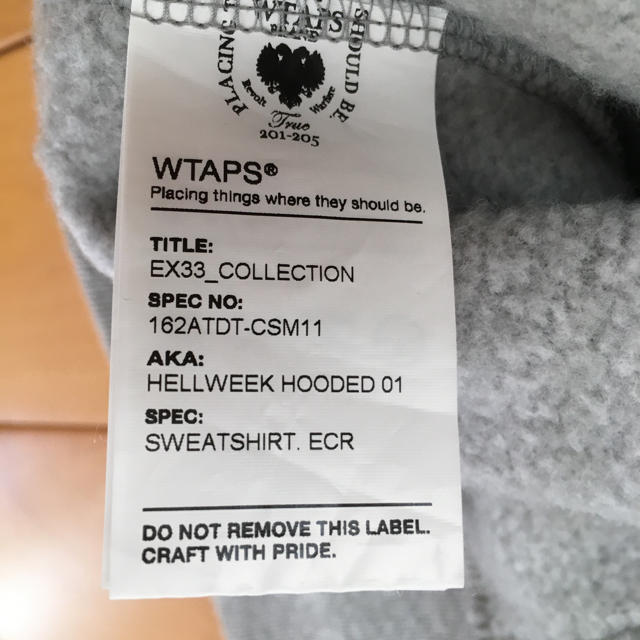 WTAPS HELLWEEK HOODED グレー ネイバーフッド - nayaabhaandi.com