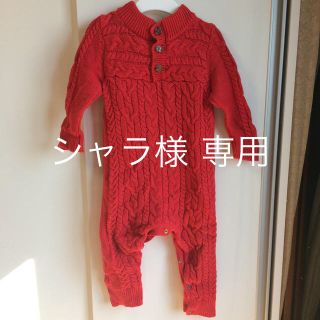 ベビーギャップ(babyGAP)のシャラ 様 専用ベビー 80 GAP ニット ロンパース (ロンパース)