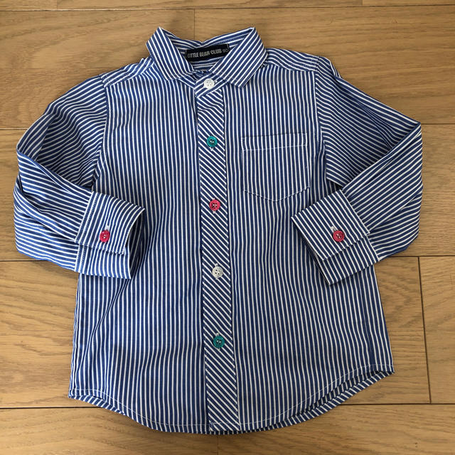 LITTLE BEAR CLUB(リトルベアークラブ)の新品・LITTLE BEAR CLUBシャツ・90 キッズ/ベビー/マタニティのキッズ服男の子用(90cm~)(ブラウス)の商品写真