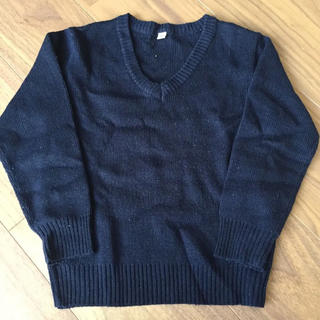 ニシマツヤ(西松屋)のシンプル Ｖネック セーター 110 制服に(ニット)