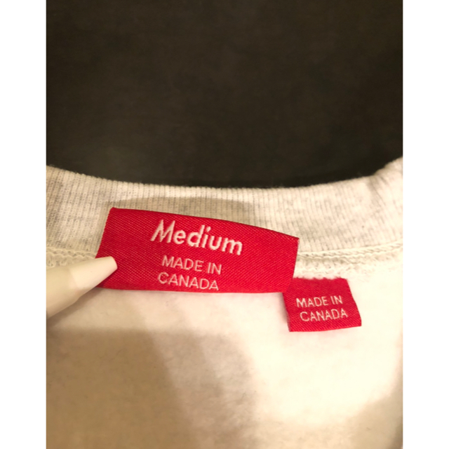 Supreme(シュプリーム)の最安値 18FW supreme box logo crewneck M メンズのトップス(スウェット)の商品写真