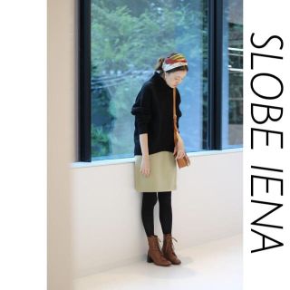 スローブイエナ(SLOBE IENA)の【美品】スローブイエナ 2018AW マリンボタン台形ミニスカート レディース(ミニスカート)