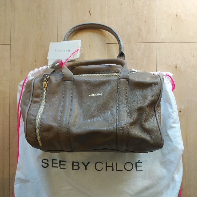 新品未使用seebychloeシーバイクロエのボストンバッグ