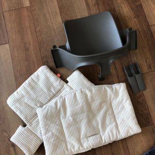 ストッケ(Stokke)のトリップトラップ  セット　HAZY GREY(その他)