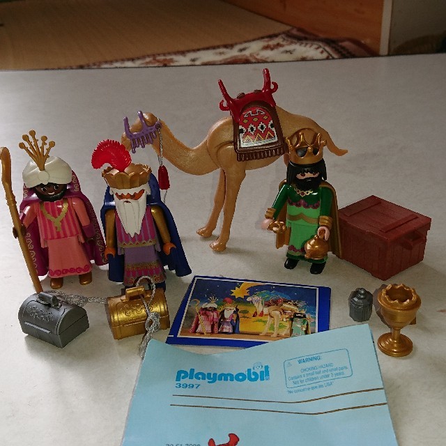プレイモービル３９９７　クリスマス３人の王様 エンタメ/ホビーのフィギュア(その他)の商品写真