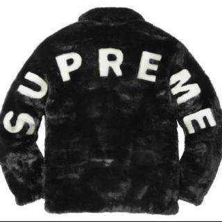 シュプリーム(Supreme)のsupreme  fur bomber jacket xlサイズ(毛皮/ファーコート)