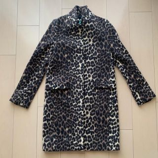 ザラ(ZARA)のZARA レオパードコート(チェスターコート)