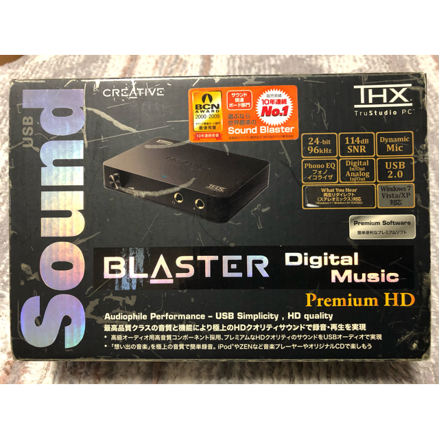 CREATIVE RECREATION(クリエイティブリクリエーション)のサウンドカード　SOUND BLASTER スマホ/家電/カメラのPC/タブレット(PC周辺機器)の商品写真