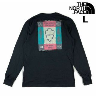 ザノースフェイス(THE NORTH FACE)のザ・ノースフェイス ロンT (L)  黒 レディース 正規品(Tシャツ(長袖/七分))