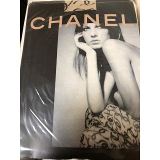 シャネル(CHANEL)の希少廃盤！新品未使用！CHANEL シャネル　ロゴタイツ(タイツ/ストッキング)