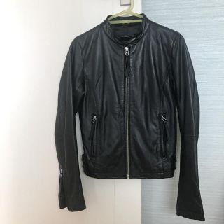 マウジー(moussy)のmoussy 羊革ライダースジャケット(ライダースジャケット)