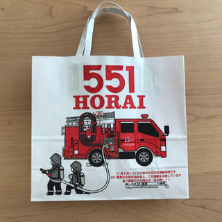 551 大阪市消防局コラボ 紙袋(その他)