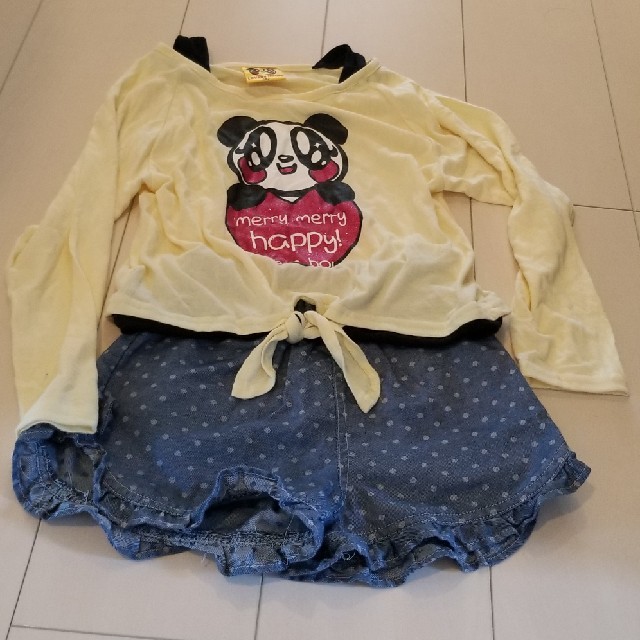 値下げ価格★キッズ服130センチ キッズ/ベビー/マタニティのキッズ服女の子用(90cm~)(Tシャツ/カットソー)の商品写真