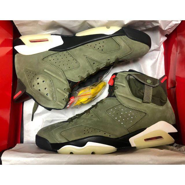 正規品 TRAVIS SCOTT X NIKE AIR JORDAN 6