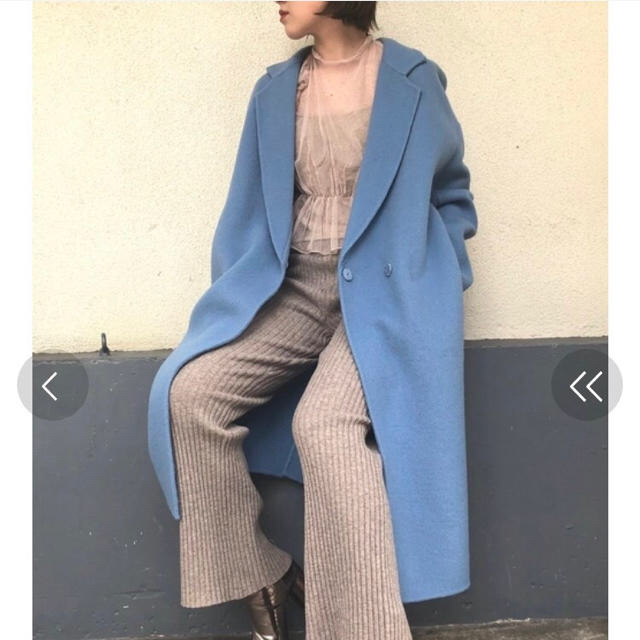 でおすすめアイテム。 SNIDEL 水色コート snidel - ロングコート