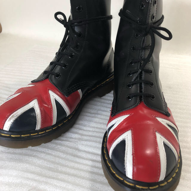 Dr.Martens(ドクターマーチン)のドクーマーチン ブーツ ユニオンジャック UK8 8穴 Dr.Martens メンズの靴/シューズ(ブーツ)の商品写真