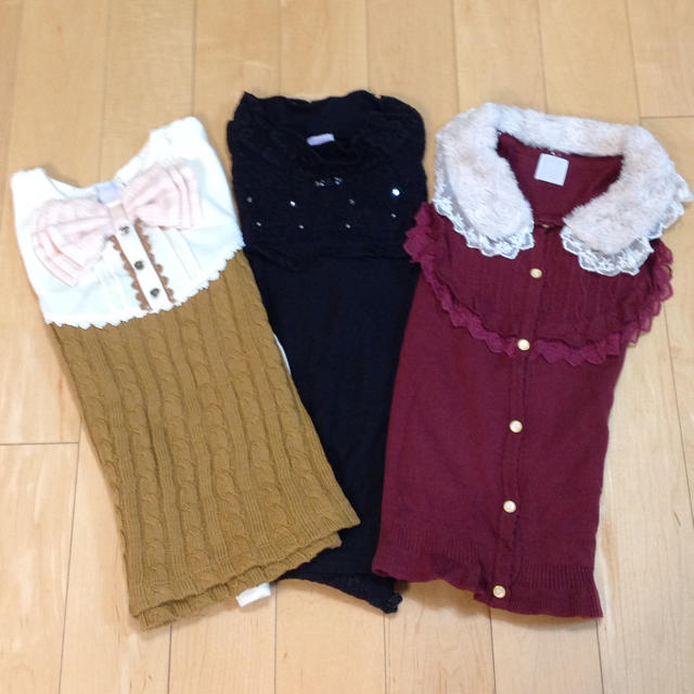 axes femme(アクシーズファム)の☆axes femme 150cm 7点まとめ売り☆アウター入り♪ キッズ/ベビー/マタニティのキッズ服女の子用(90cm~)(その他)の商品写真