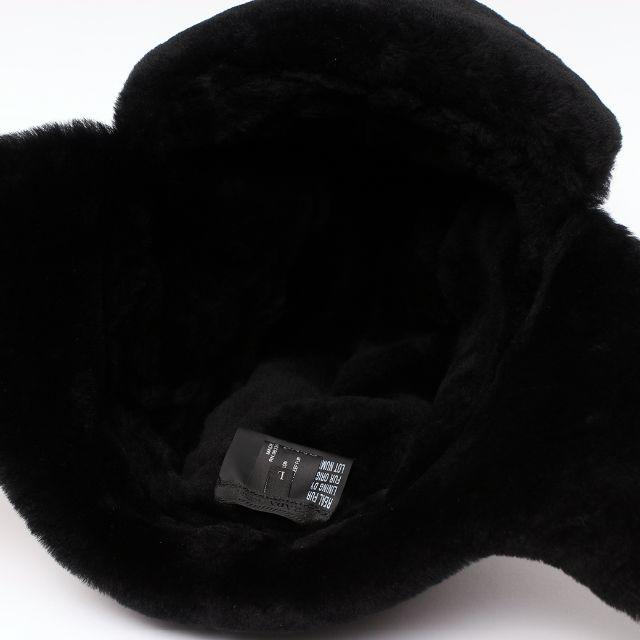 PRADA(プラダ)のPRADA シープスキン(ムートン)ナイロン シアリング ハット メンズの帽子(ハット)の商品写真