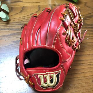 ウィルソン(wilson)のウィルソン　軟式グローブ　内野手用(グローブ)