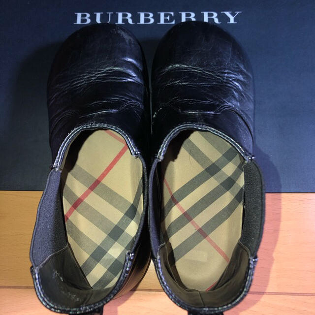 BURBERRY(バーバリー)の【BURBERRY】バーバリー　子供ブーツ　21㎝ キッズ/ベビー/マタニティのキッズ靴/シューズ(15cm~)(ブーツ)の商品写真