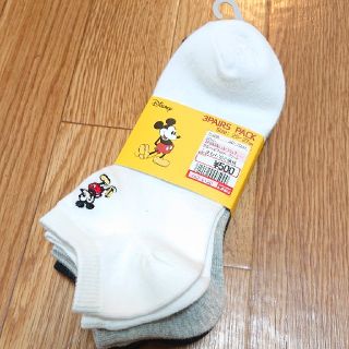 ディズニー(Disney)のMickey Mouse くるぶしソックス(ソックス)