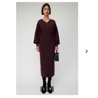 マウジー(moussy)の新品●未使用●タグ付き●マウジー●今期ニットワンピ(ロングワンピース/マキシワンピース)