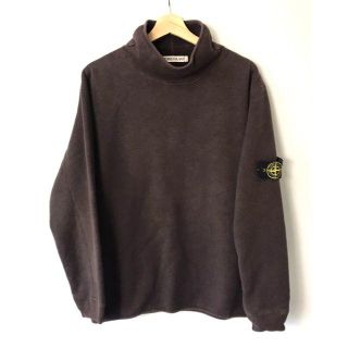 ストーンアイランド(STONE ISLAND)の【H】90'S◆ストーンアイランド 袖ワッペン スウェット 裏フリース M(スウェット)