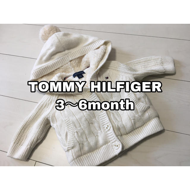 TOMMY HILFIGER(トミーヒルフィガー)のTOMMY HILFIGER ニット キッズ/ベビー/マタニティのベビー服(~85cm)(ニット/セーター)の商品写真