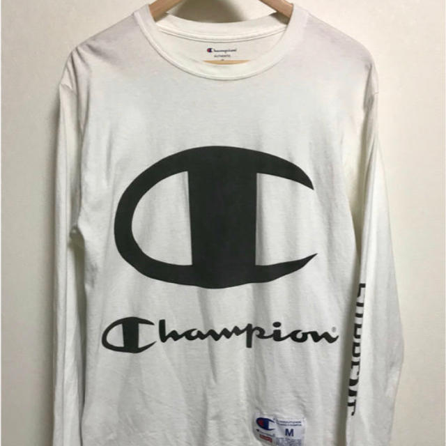 Supreme(シュプリーム)のSUPREME CHAMPION ロングスリーブ　Tシャツ　M メンズのトップス(Tシャツ/カットソー(七分/長袖))の商品写真