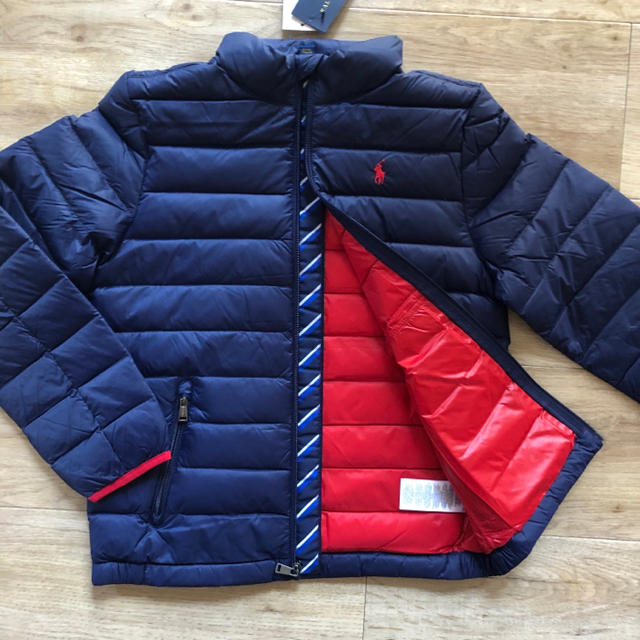 Ralph Lauren(ラルフローレン)のM 150㎝　新作　ライトダウン　収納袋付き キッズ/ベビー/マタニティのキッズ服男の子用(90cm~)(ジャケット/上着)の商品写真