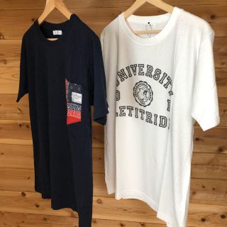 レットイットライド(Let it Ride)のLET IT RIDE ナノユニバース別注 バンダナ Tシャツ 2枚セット(Tシャツ/カットソー(半袖/袖なし))