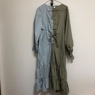 スタイルナンダ(STYLENANDA)のスタイルナンダ  STYLENANDA 未使用　美品　アシメ　ワンピース　送料込(ロングワンピース/マキシワンピース)