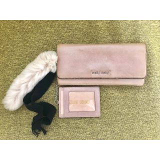 ミュウミュウ(miumiu)のmiu miu 青山店オープン1周年記念ウォレット(財布)