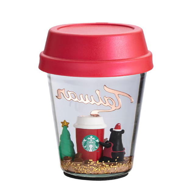 Starbucks Coffee(スターバックスコーヒー)の台湾 スターバックス クリスマス スノードーム インテリア/住まい/日用品のインテリア小物(置物)の商品写真