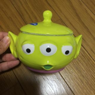 ディズニー(Disney)の陶器 リトルグリーンメン 小物入れ(小物入れ)