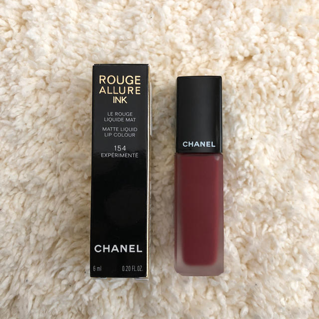 CHANEL(シャネル)のシャネルルージュアリュールインク154エクスペリモンテ コスメ/美容のベースメイク/化粧品(口紅)の商品写真