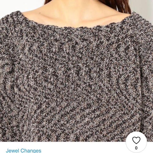 UNITED ARROWS(ユナイテッドアローズ)のJewel changes ミックスヤーンニット新品 レディースのトップス(ニット/セーター)の商品写真