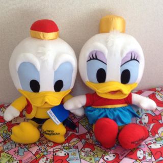 ディズニー(Disney)のドナルド♡デイジー♡BIGぬいぐるみ(ぬいぐるみ)