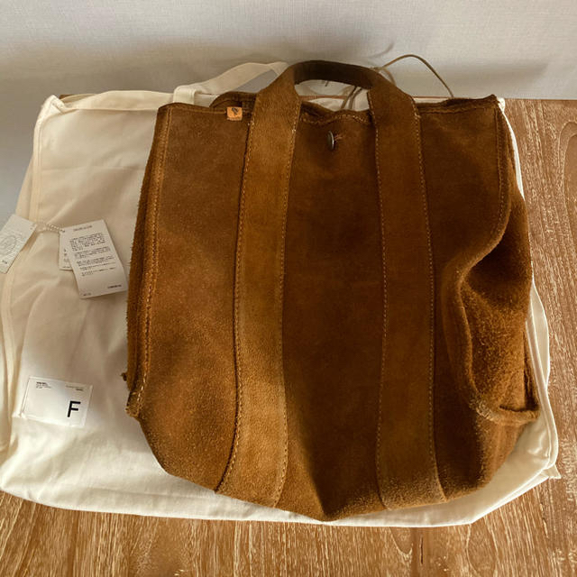 トートバッグvisvim TETON TOTE L (VEGGIE SUEDE)