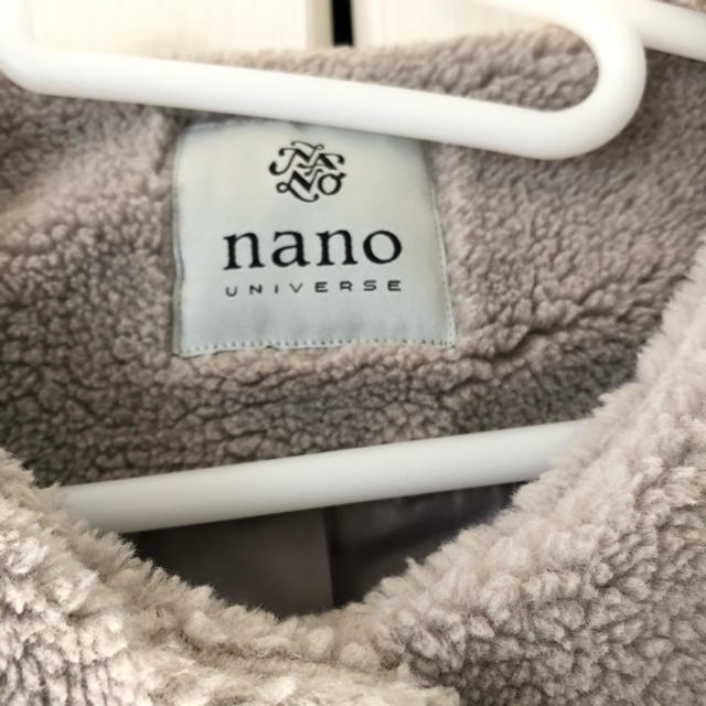 nanouniverseの新品新品☆ナノユニバース  ボアコート